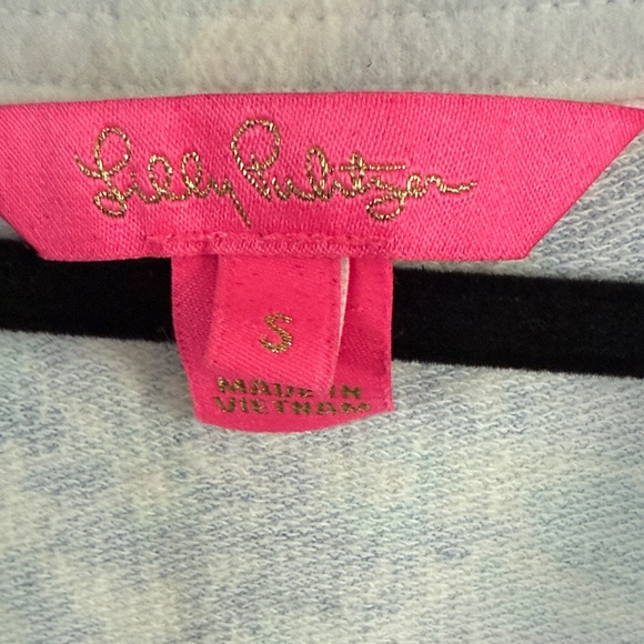 Lilly Pulitzer Hey Hey Soliel Popover Skipper in Blue Haven, SPF 50+, Size Small - Picture 2 of 8